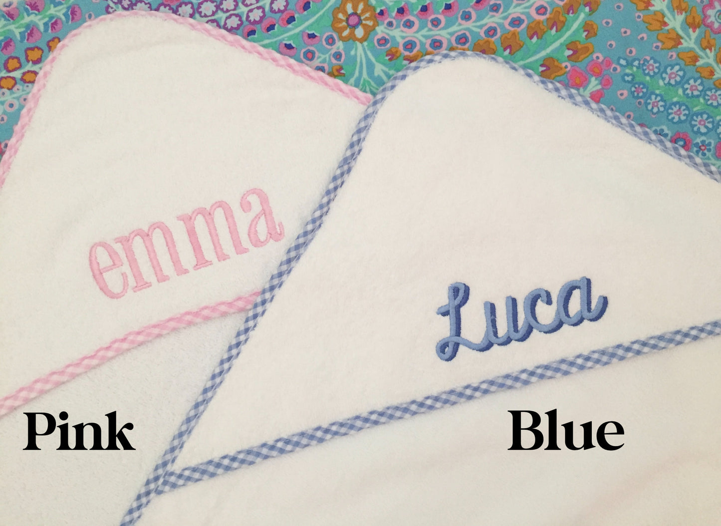 Monogrammed Hooded Towel for Babies and Toddlers, baby gift, baby shower