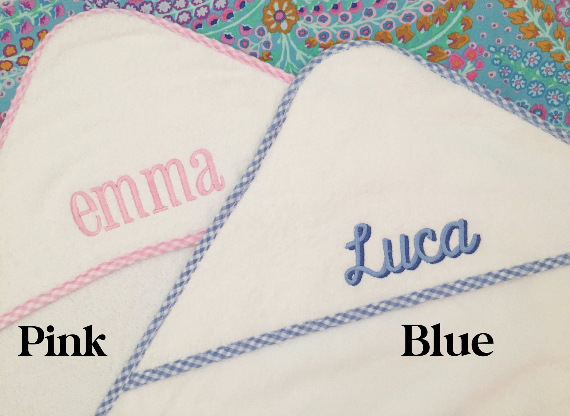 Monogrammed Hooded Towel for Babies and Toddlers, baby gift, baby shower